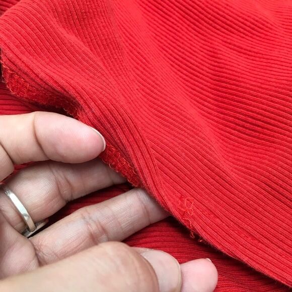 Topshop Wrap Ribbed Cropped Top C5 - Picture 6 of 8